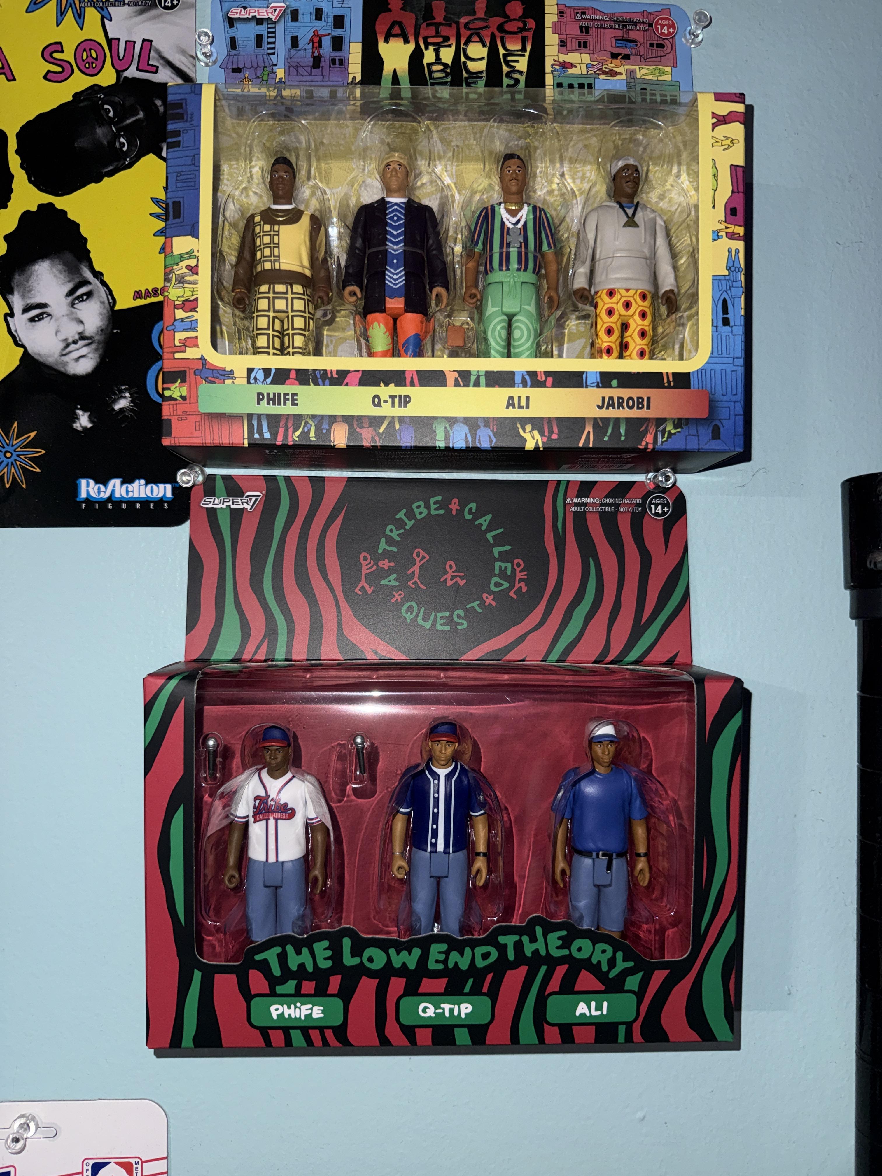 Super7 ReAction A Tribe Called Quest figurine 3-pack Low End