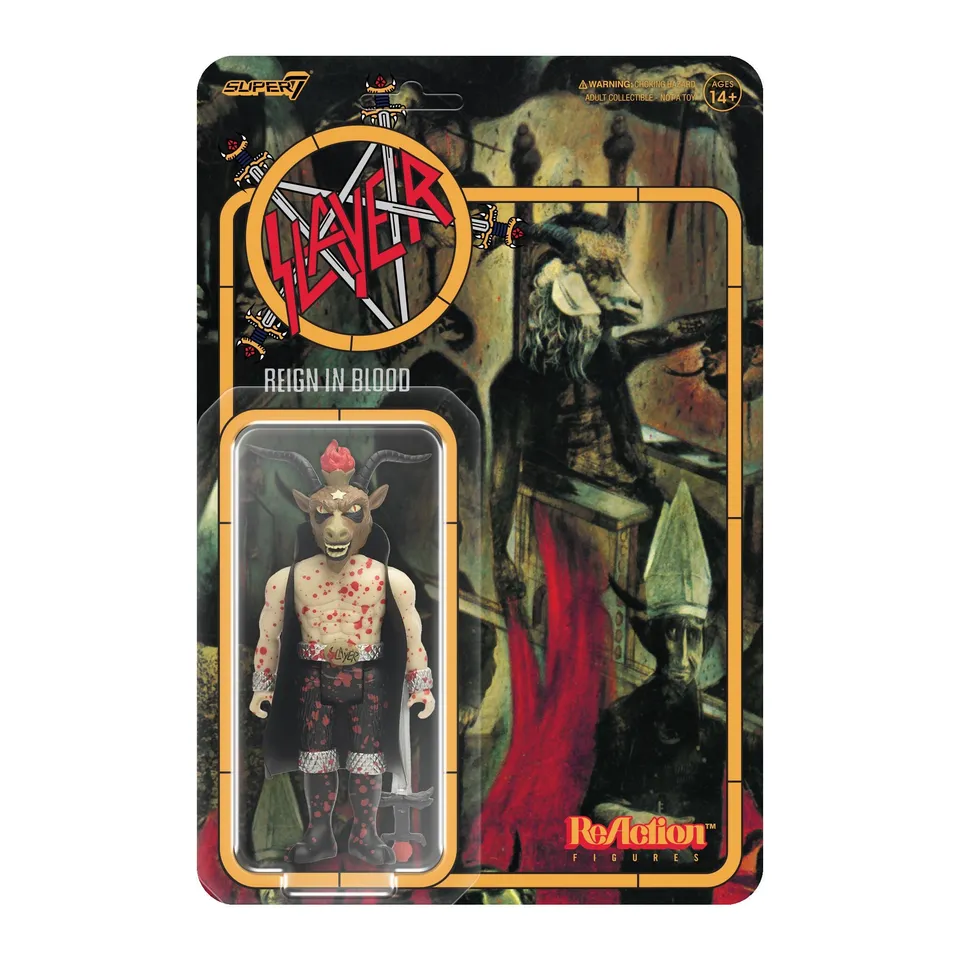 Super7 Slayer Minotaur Reign in Blood figurină 9,5 cm