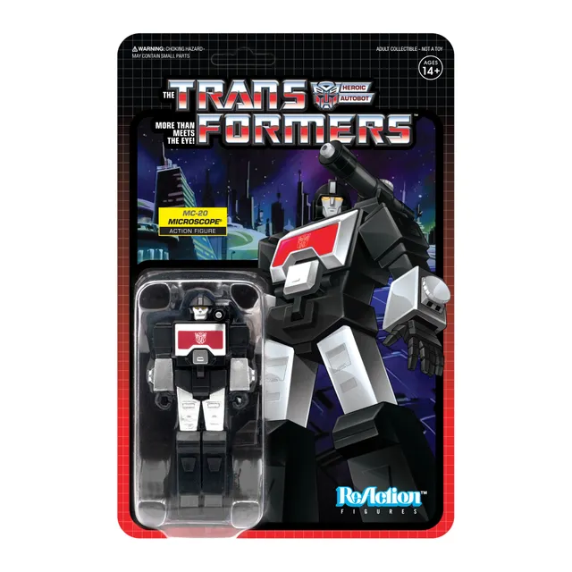 Super7 Transformers ReAction Perceptor MC-20 figurina