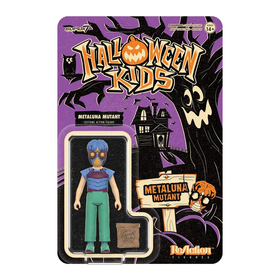 Super7 Halloween Kids ReAction Metaluna Mutant Girl figurina costum
