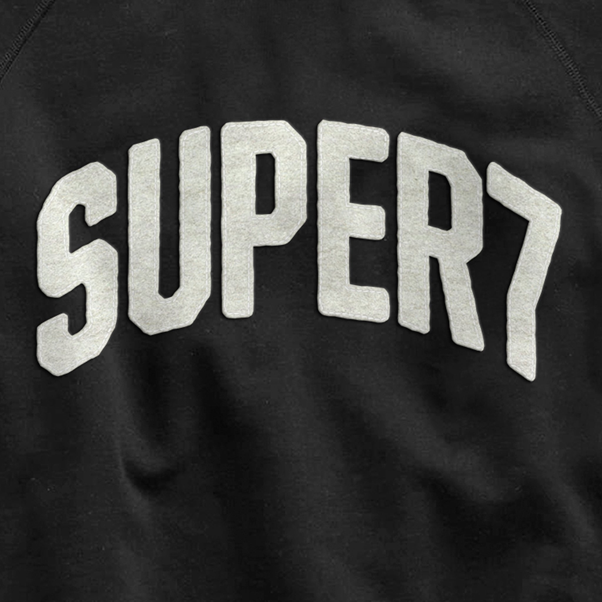 Super7 20th Anniversary hanorac crewneck negru unisex