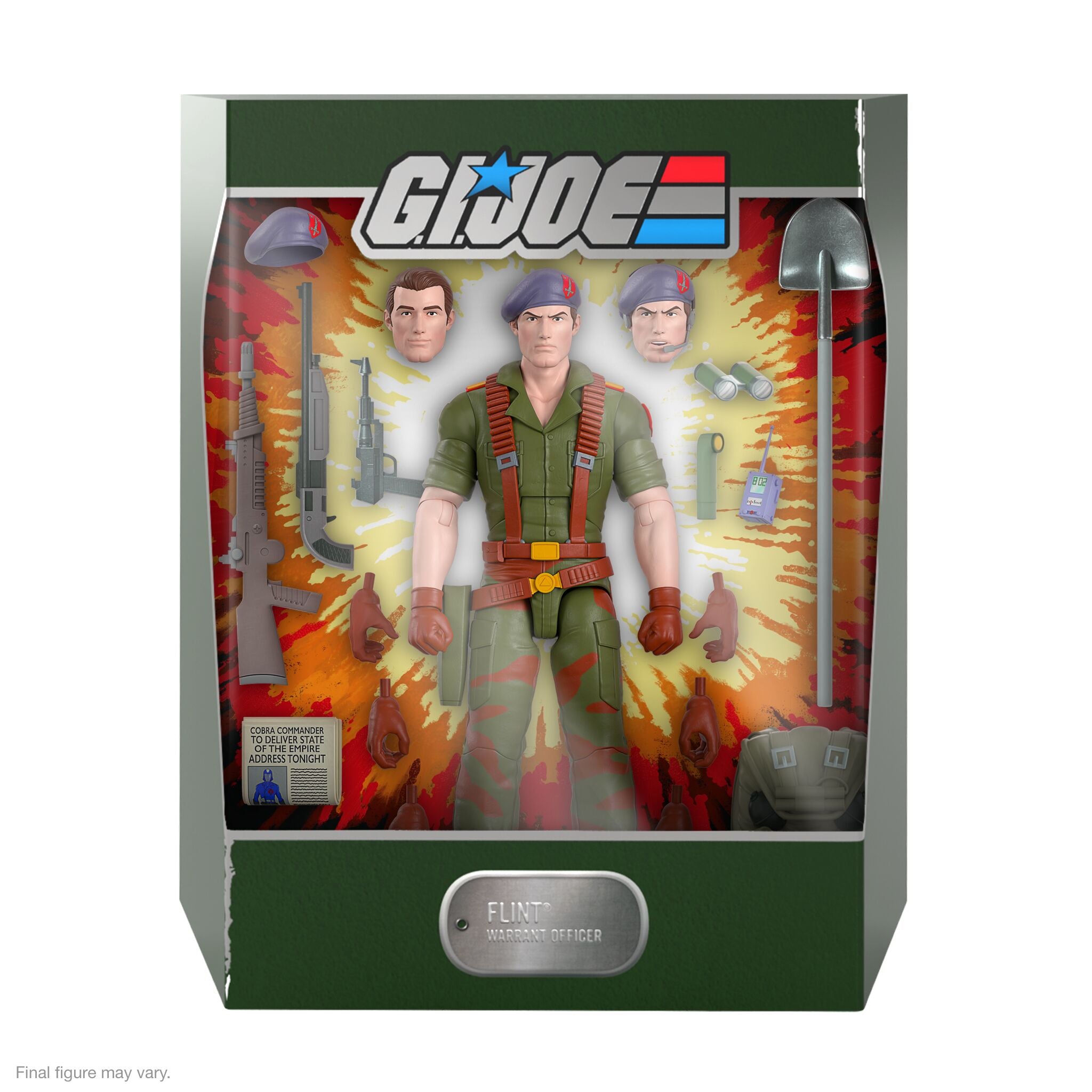 Super7 G.I. Joe Ultimates Flint figurina 18 cm