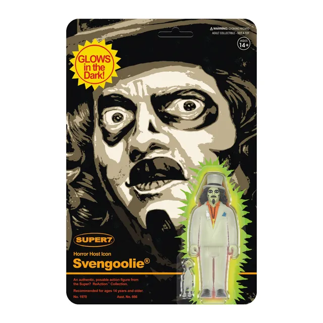 Super7 Svengoolie Monster Glow figurina fosforescenta
