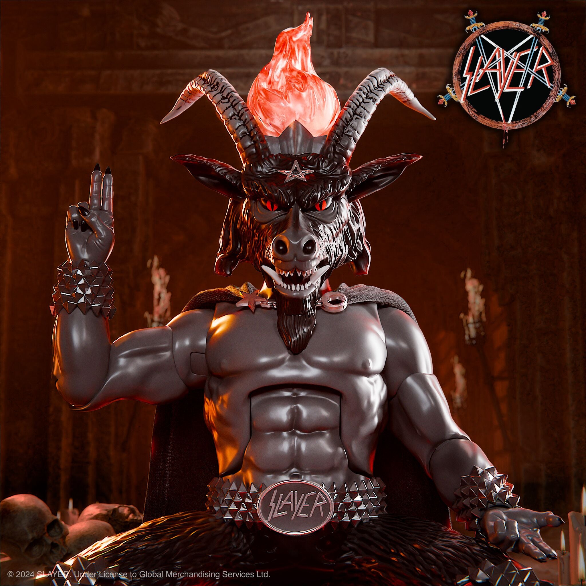 Super7 Slayer ULTIMATES Minotaur figurina Black Magic