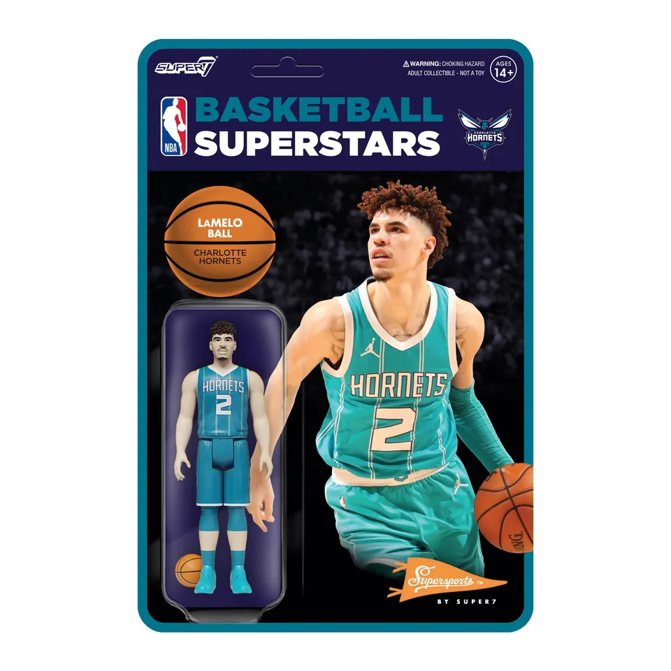 Super7 NBA Supersports LaMelo Ball figurină Hornets