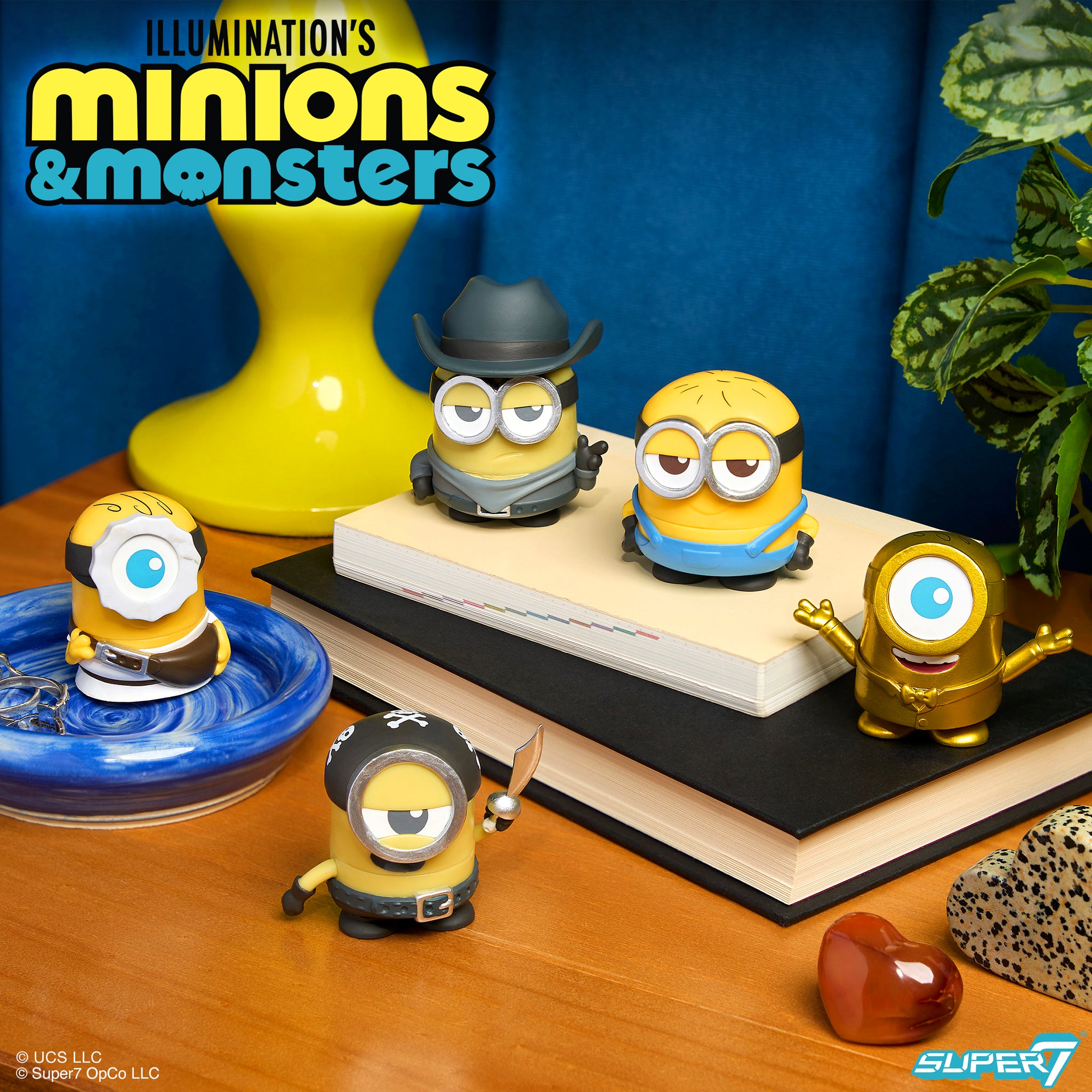 Super7 Minions Monsters FUN FUN MINI figurine set 9 blind box