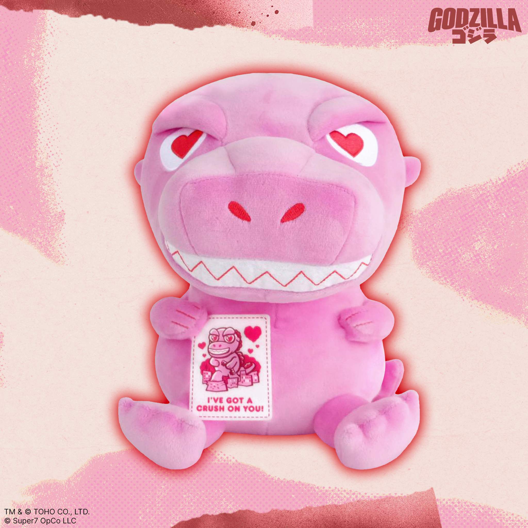 Super7 Toho Godzilla 89 plus 20cm roz valentine