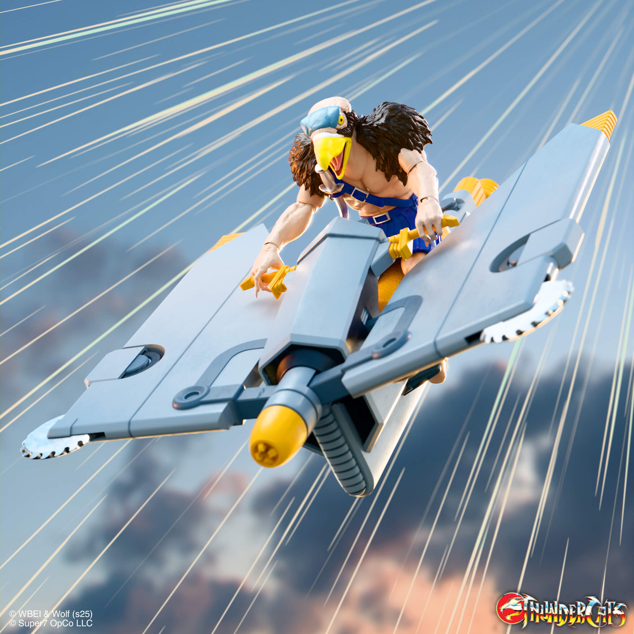 Super7 ThunderCats ULTIMATES Skycutter Vultureman set