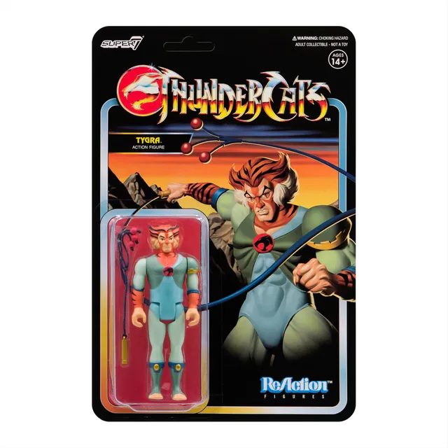 Super7 ThunderCats ReAction Tygra figurina 9,5 cm