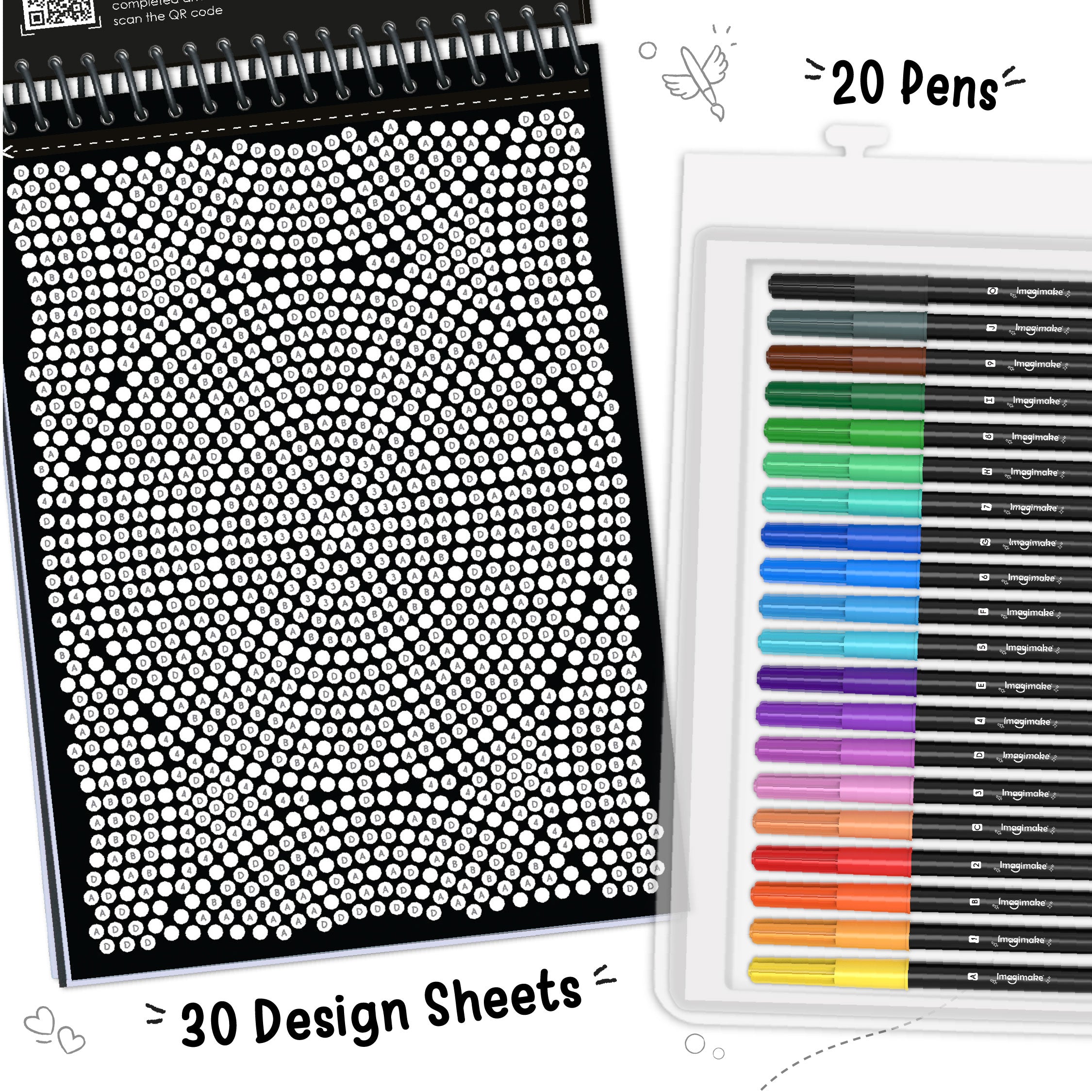 Imagimake Mystery Mosaic Patterns set pictura 30 planse