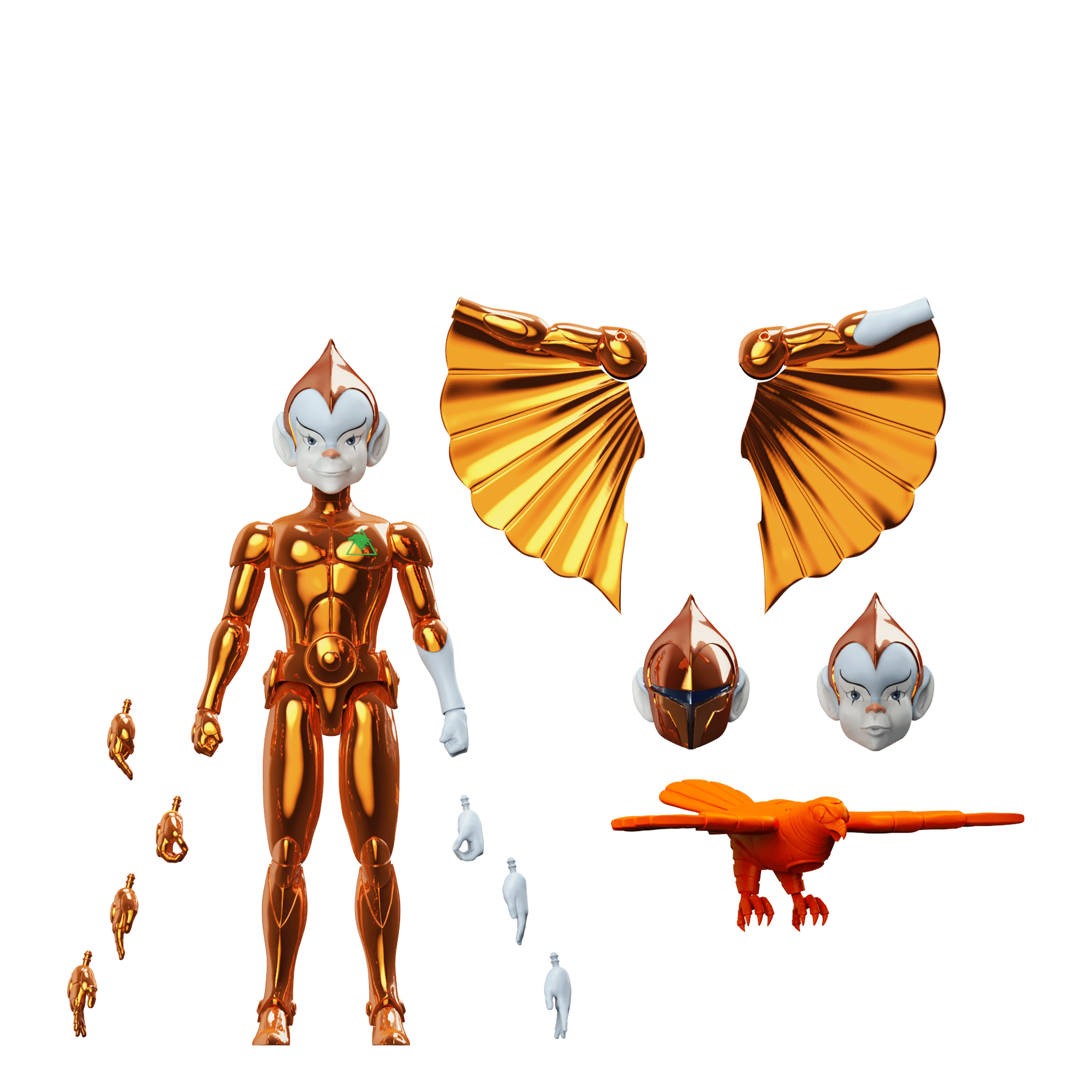 Super7 ULTIMATES Wave 08 Copper Kidd set 3 figurine