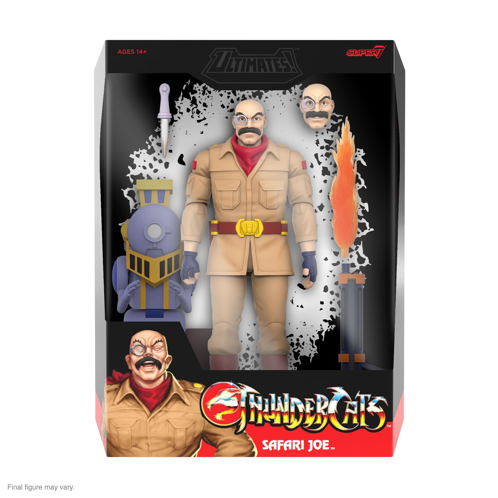 Super7 Ultimates Safari Joe ThunderCats figurina 18 cm