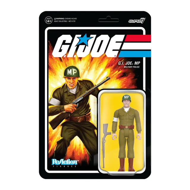 Super7 ReAction G.I. Joe MP Rifle Pink figurina 9,5 cm
