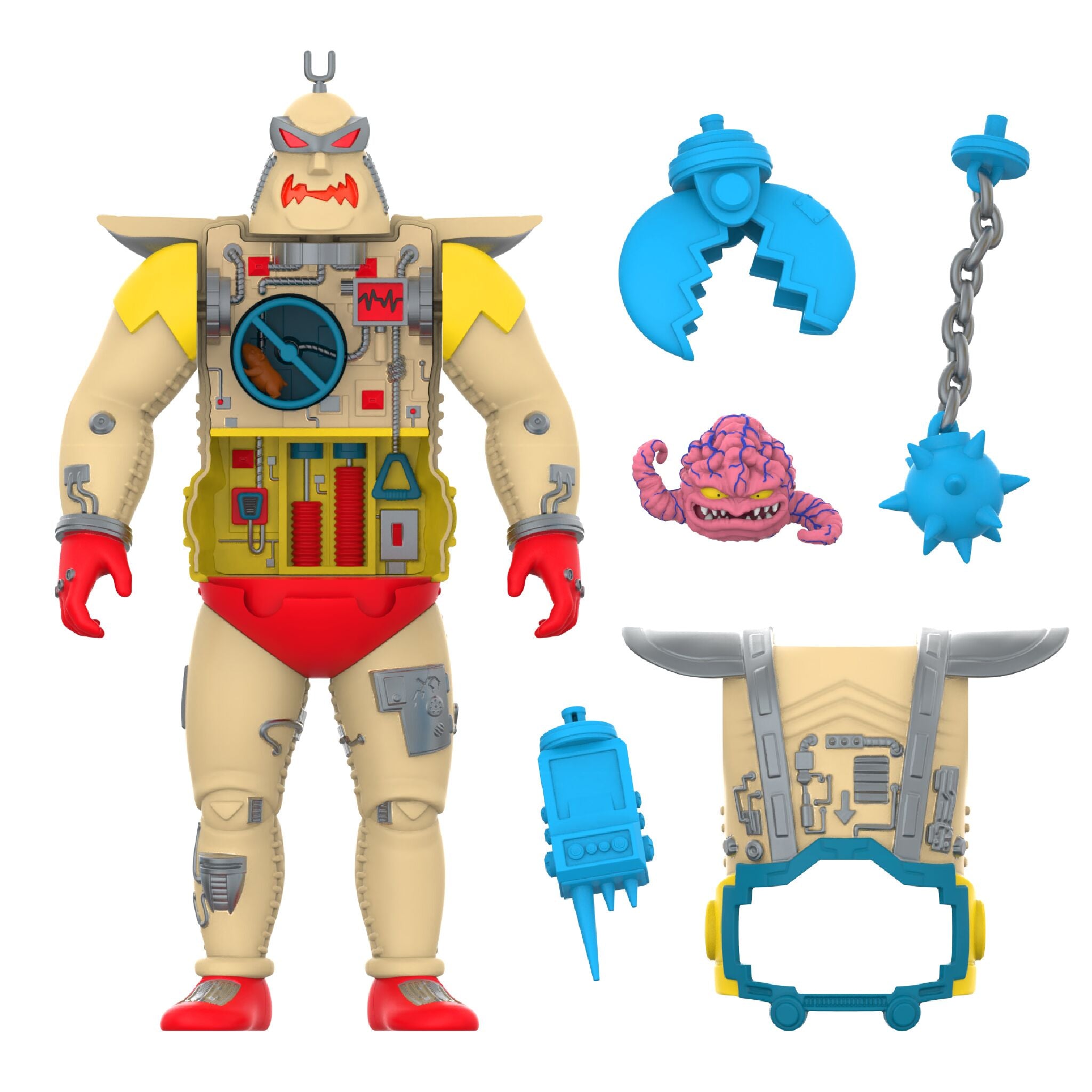 Super7 TMNT Krang Android Super Cyborg figurină 28 cm