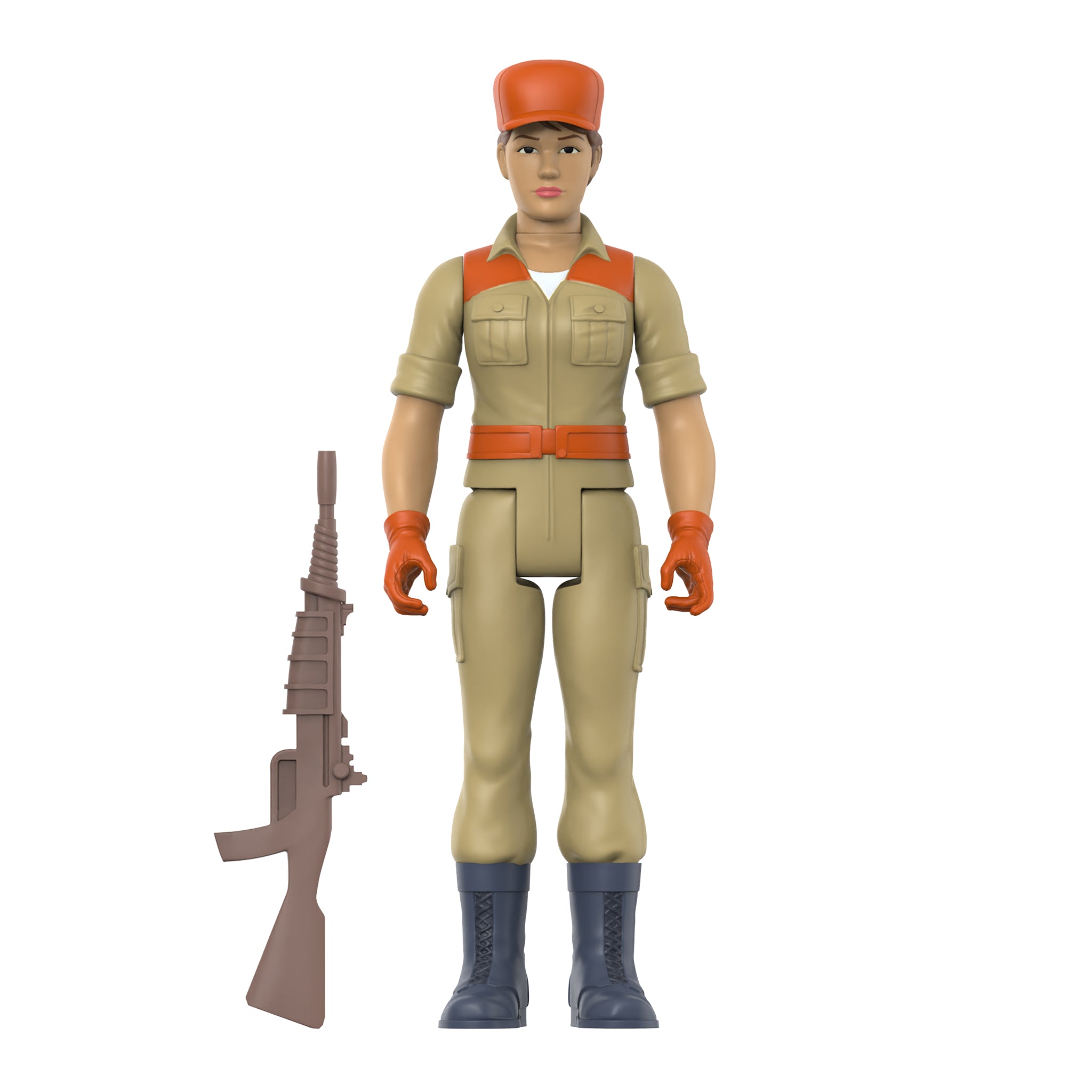 Super7 G.I. Joe ReAction Combat Engineer figurina ponytail tan