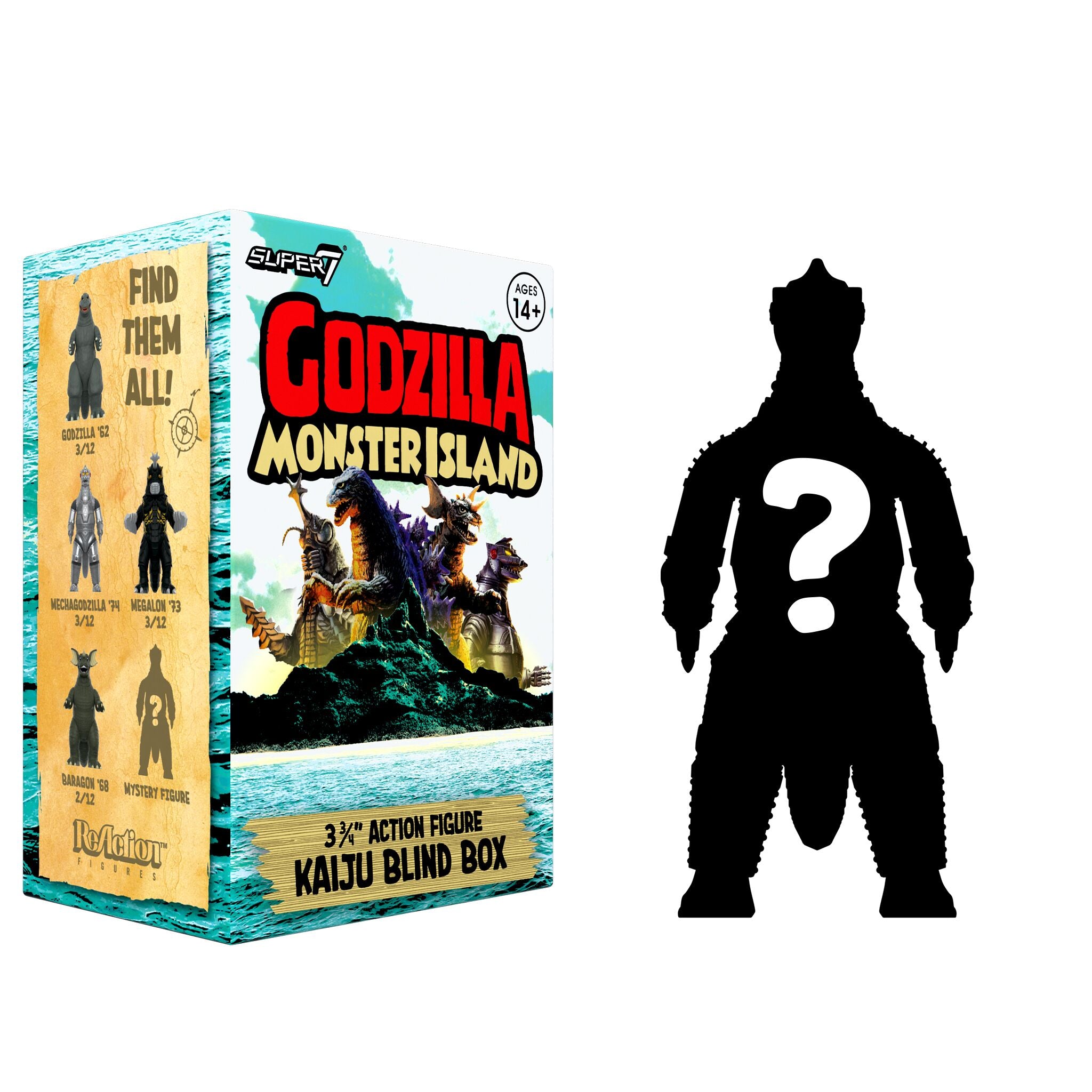 Toho Monster Island blind box figurina surpriza Godzilla