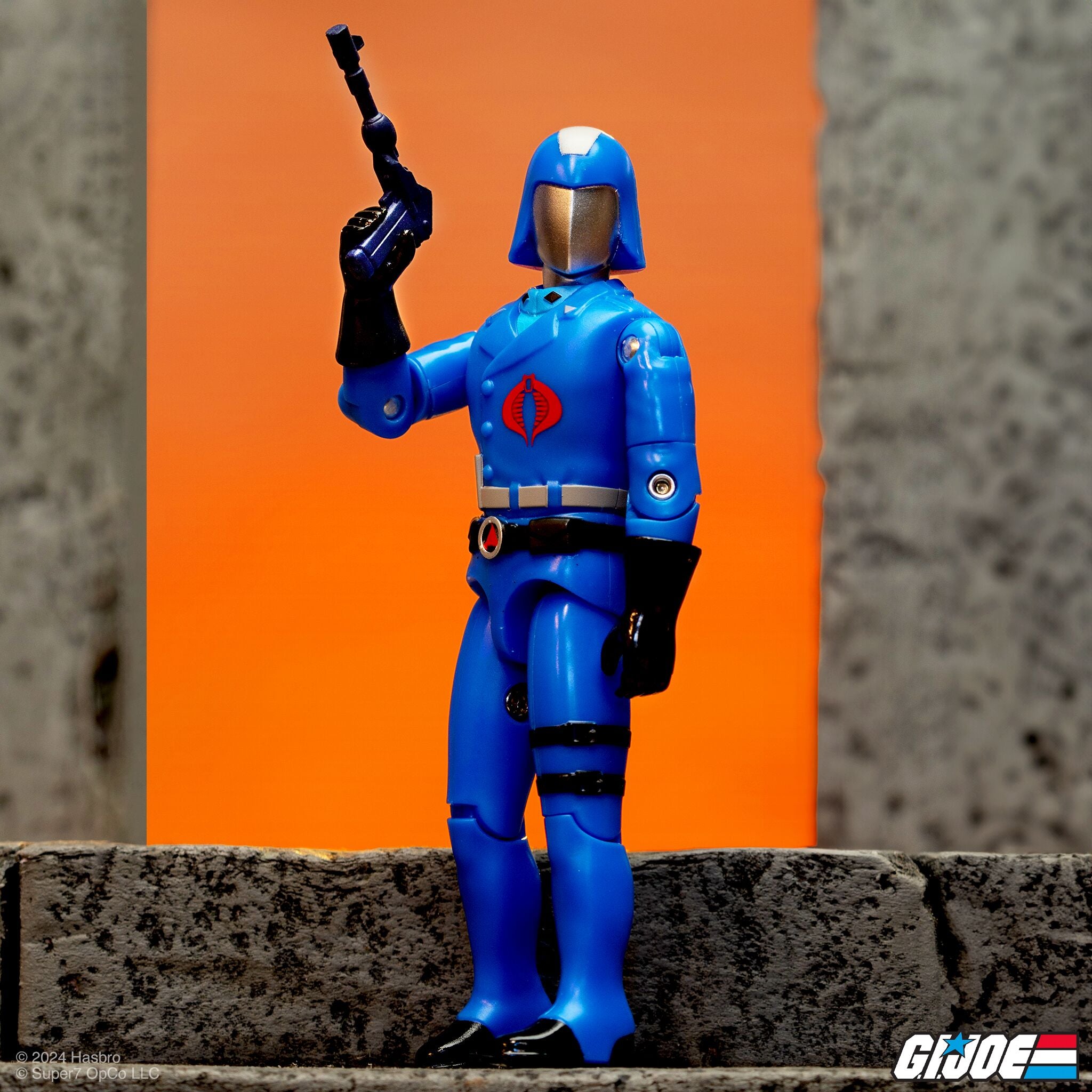 Super7 G.I. Joe Cobra Commander figurina Cartoon