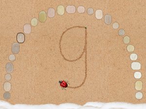 Yellow Door Letter Formation app litere mici