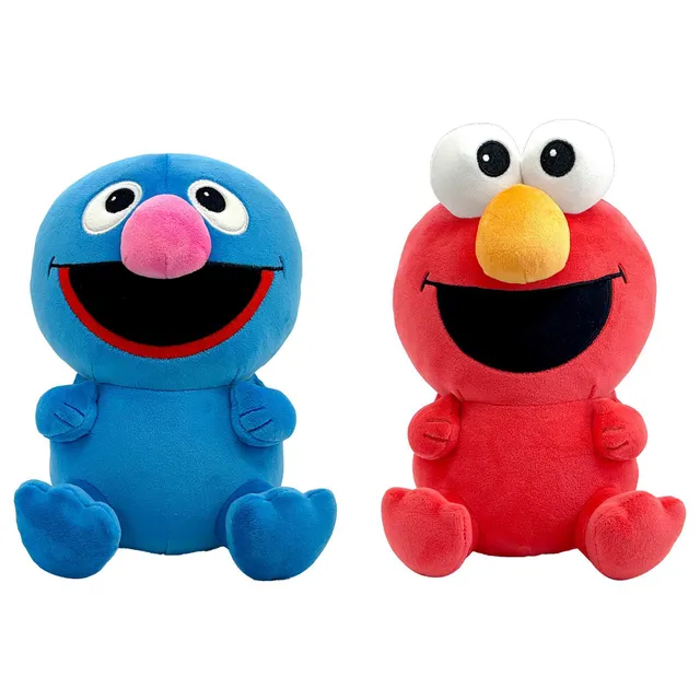 Super7 Super Duper Plush Sesame Street pluṣ Elmo Grover 20cm