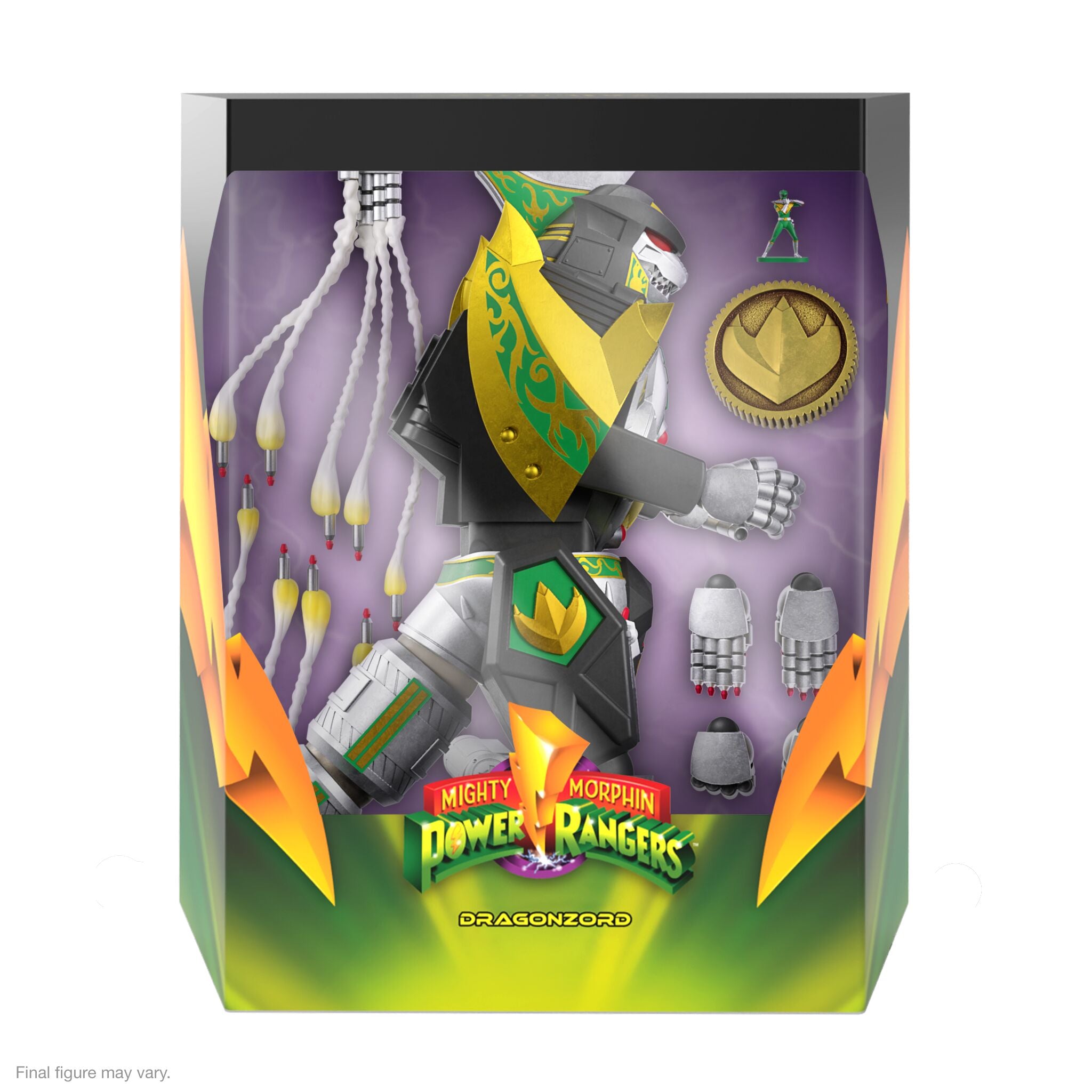 Super7 ULTIMATES Dragonzord figurina articulata 9 inch