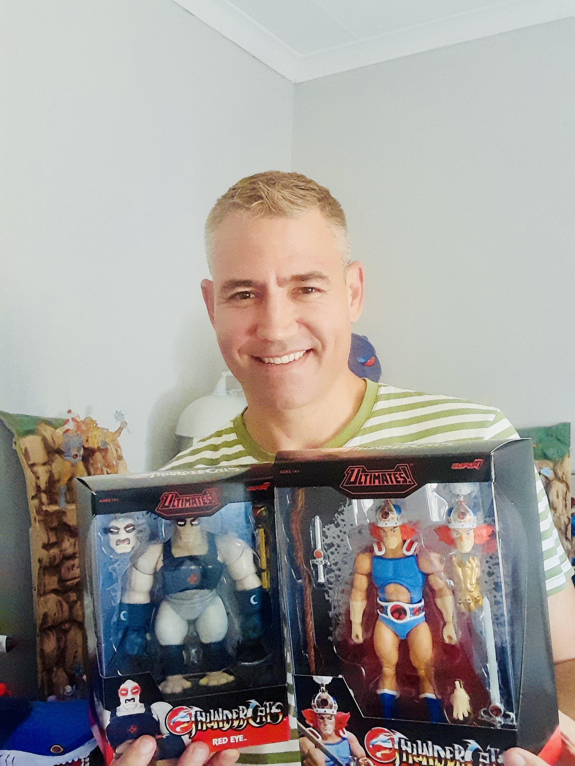 Super7 ThunderCats ULTIMATES Red Eye Wave 14 figurina LED
