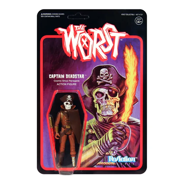 Super7 The Worst Captain Deadstar figurină 9,5 cm