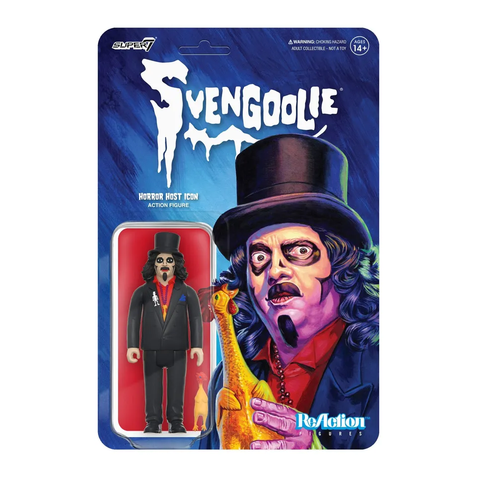 Super7 ReAction Svengoolie Full Color figurina 9,5 cm horror
