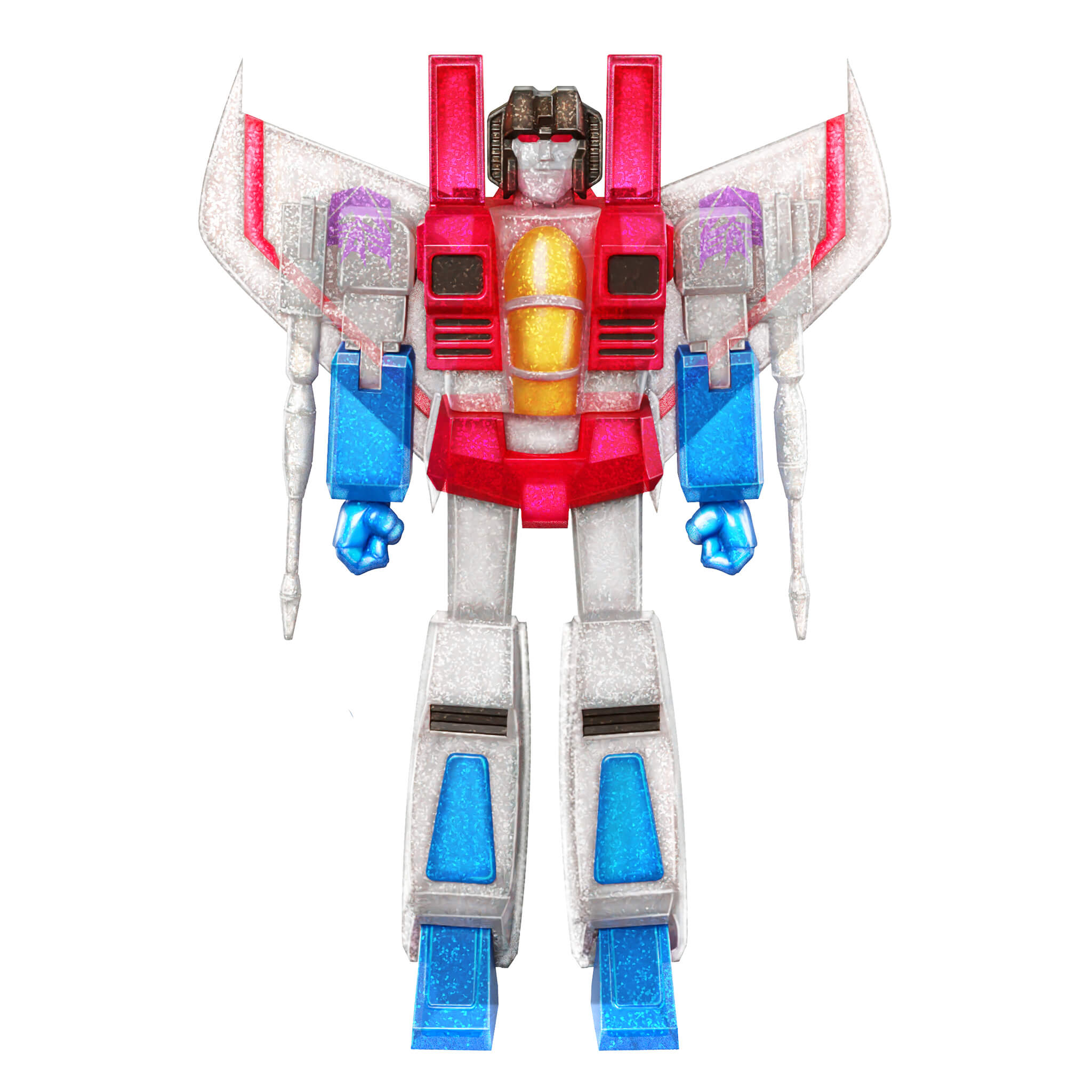 Super7 Ultimates Starscream's Ghost figura transparenta