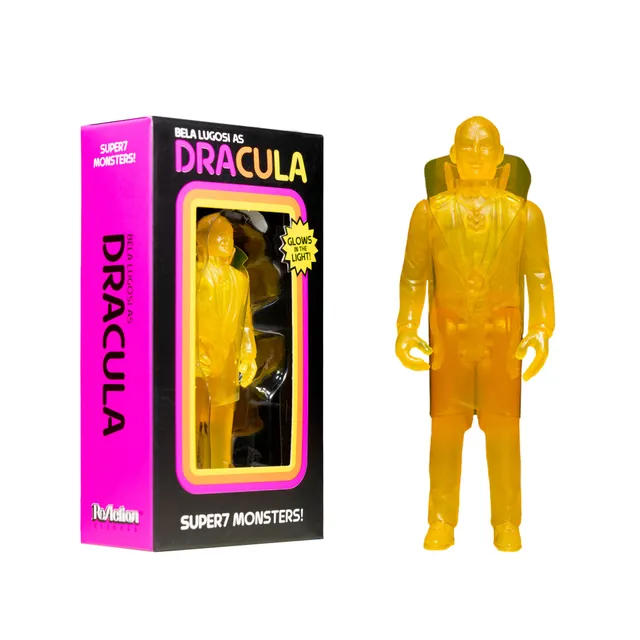 Super7 Universal Monsters ReAction Dracula figurina Luminators