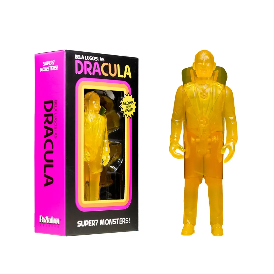 Super7 Universal Monsters ReAction Dracula figurina Luminators