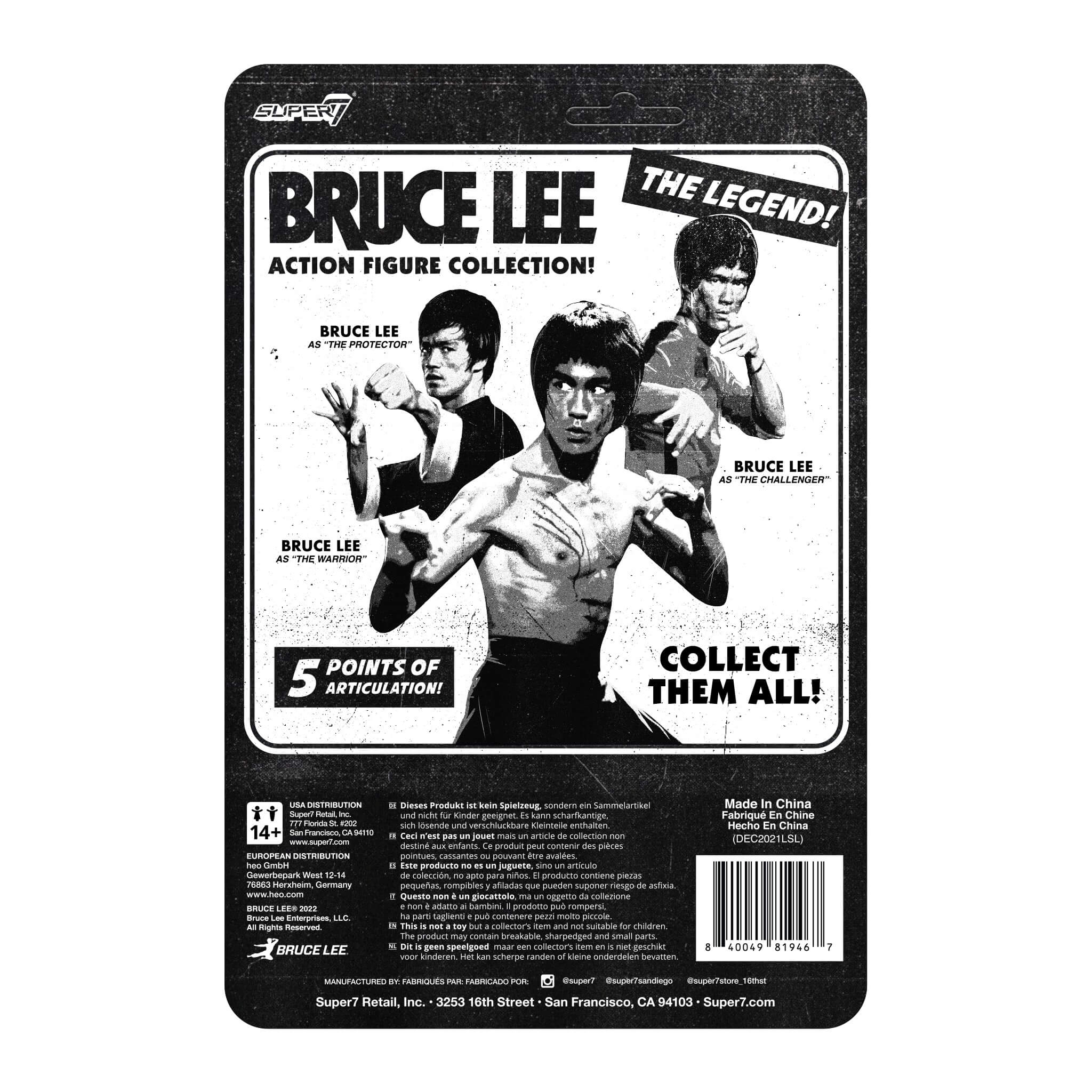 Super7 Bruce Lee W1 figurină Dragon articulată