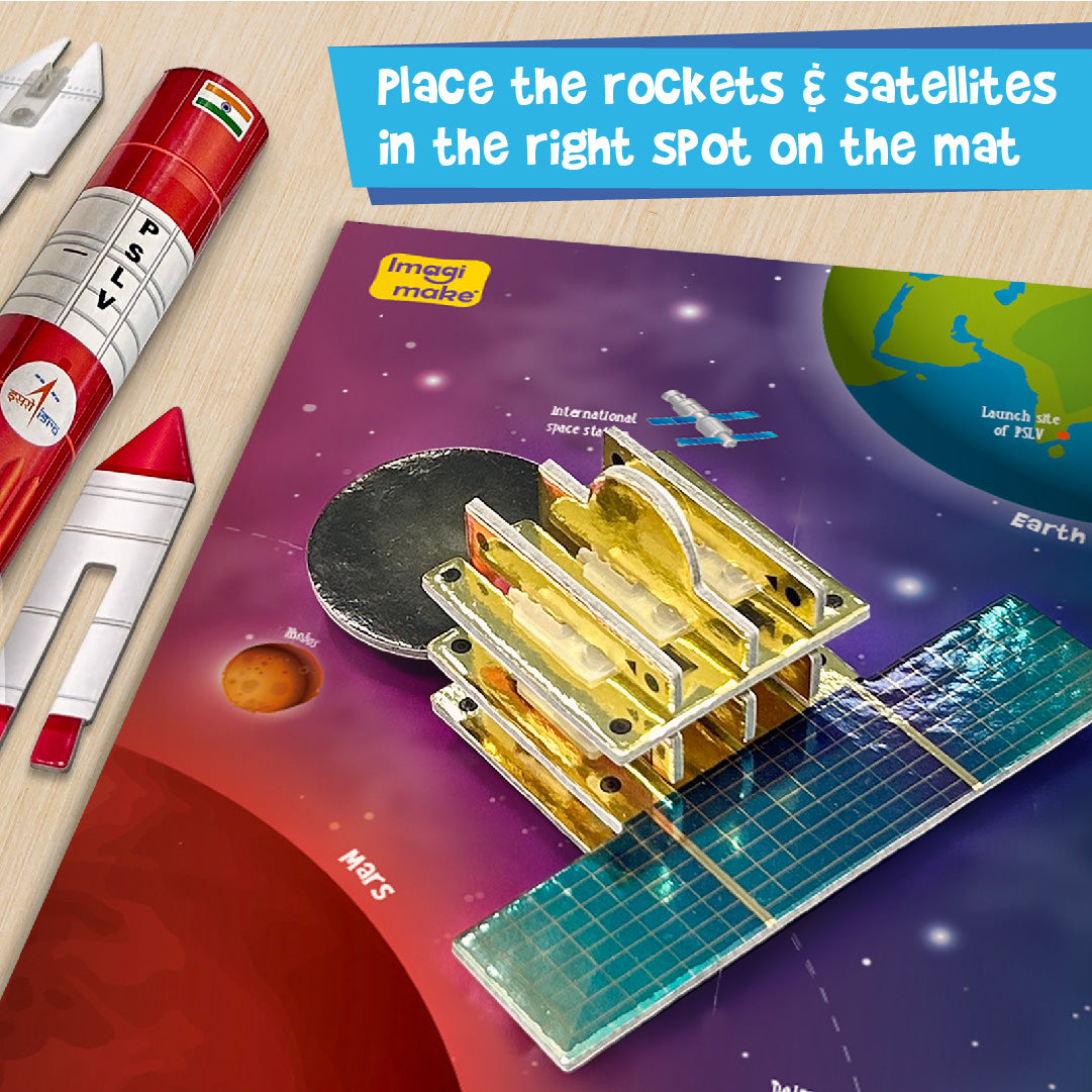 Imagimake Mapology Mission Mangalyaan joc educativ spatial