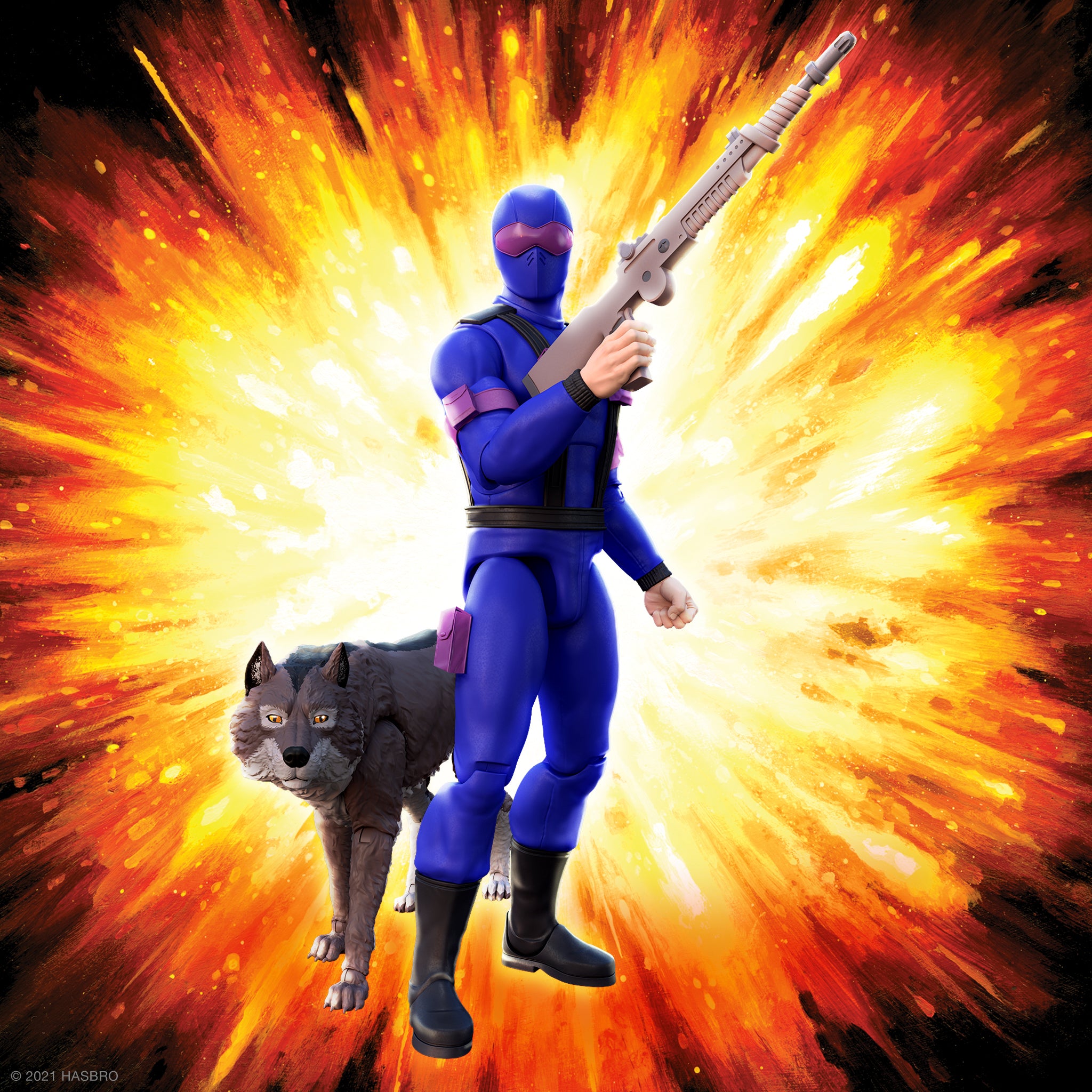 Super7 Ultimates Wave 1 Snake Eyes figurina cu Timber