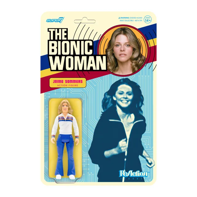 Super7 Bionic Woman ReAction figurina Jamie Sommers