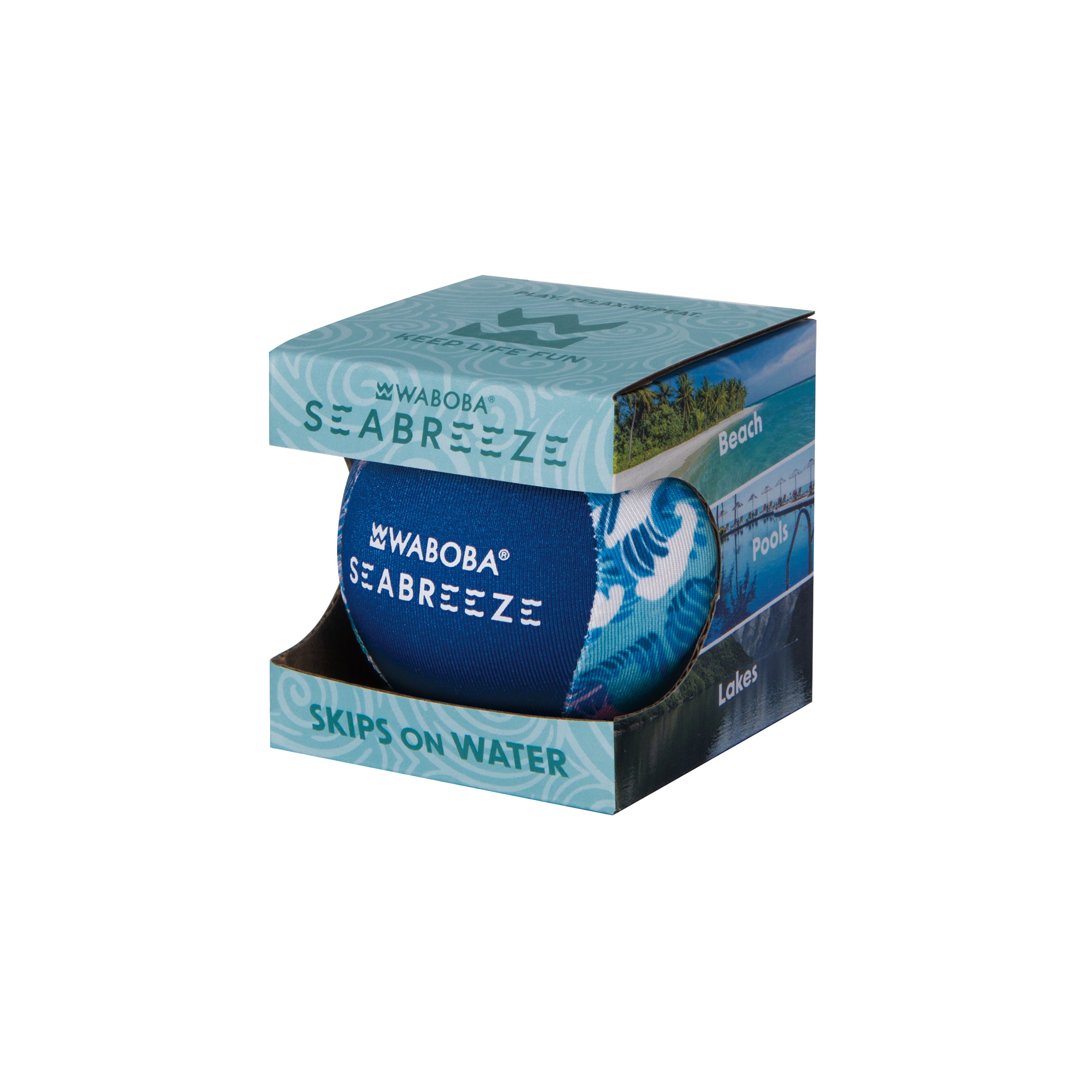 Waboba Seabreeze minge de apa Blue Mosaic 80 mm