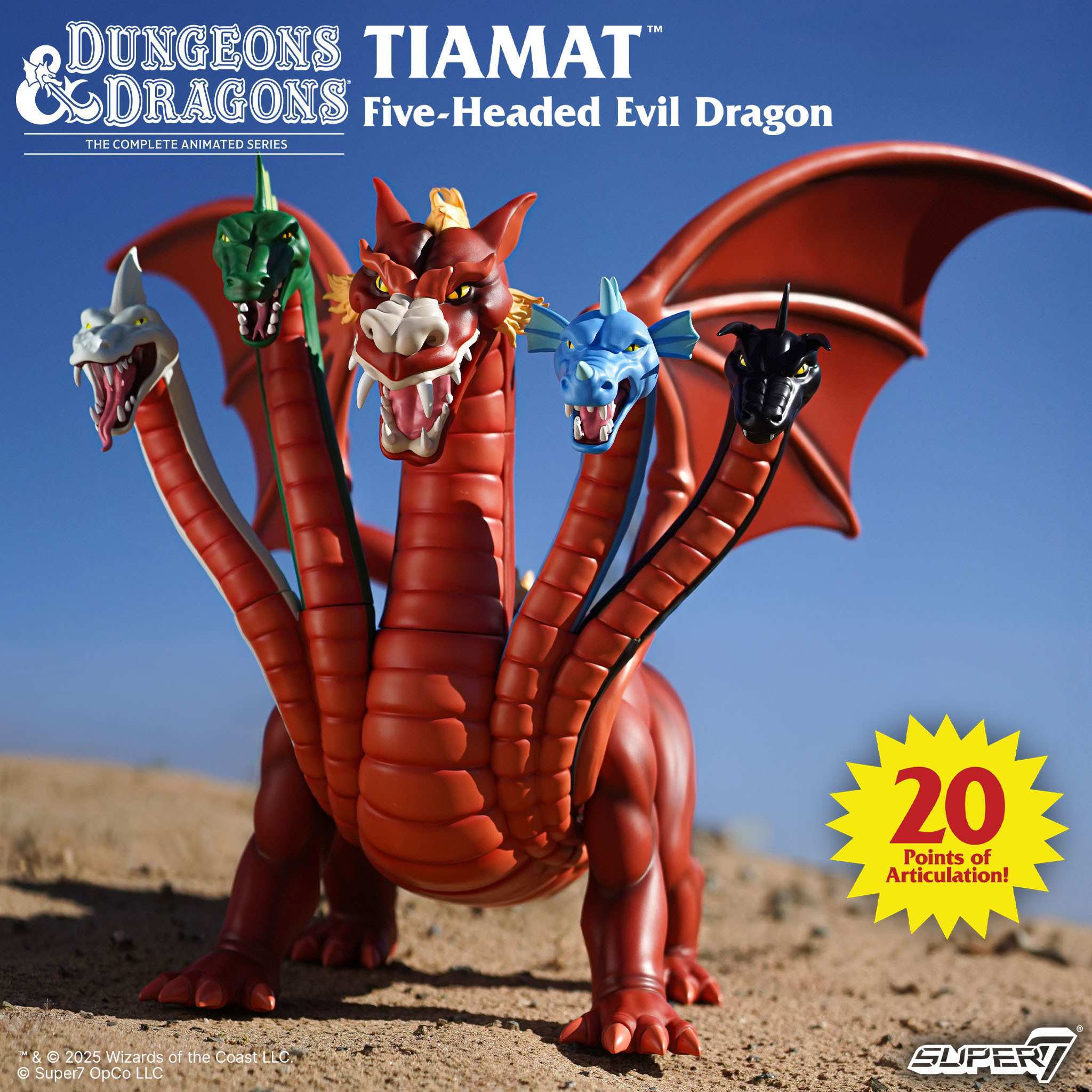 Super7 ULTIMATES! Tiamat figurină vinil articulată
