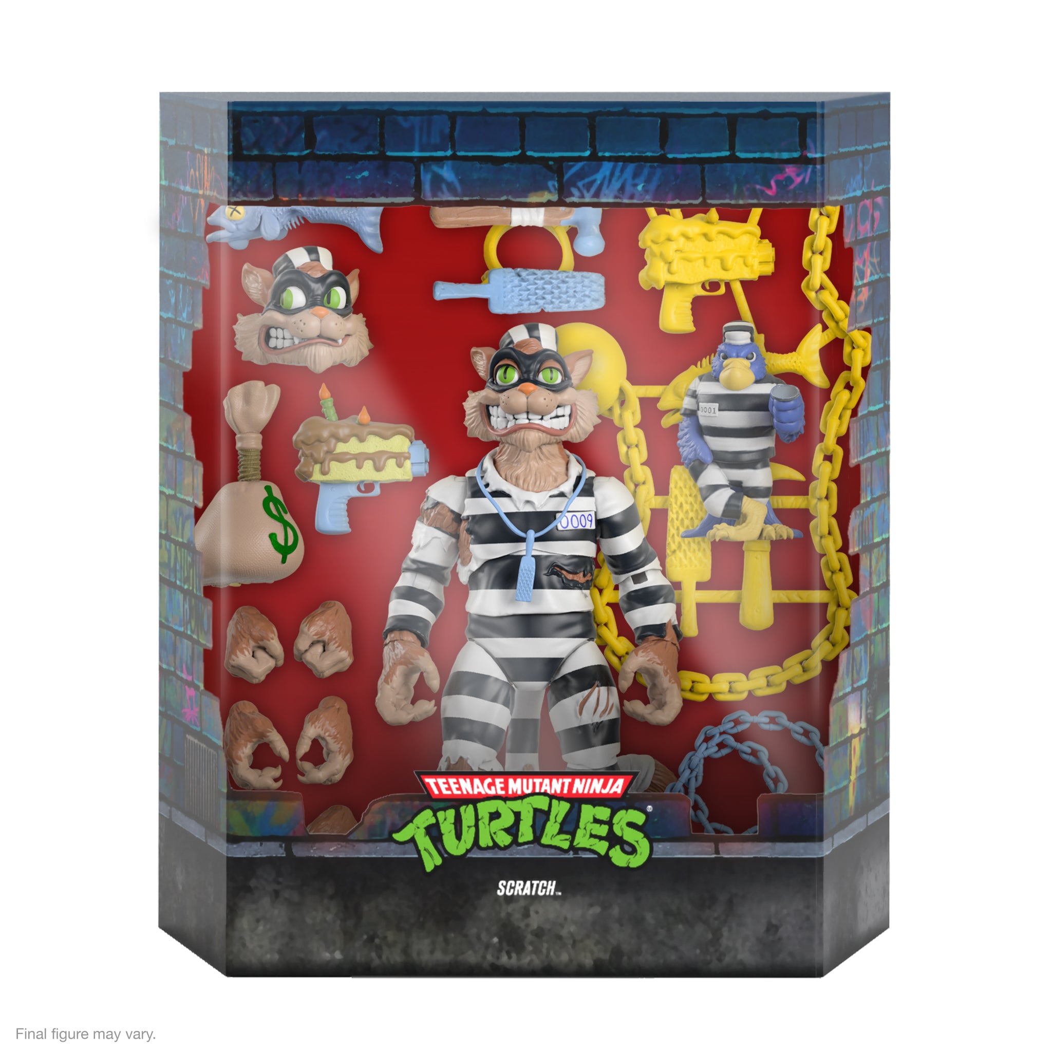 Super7 Ultimates TMNT Scratch Wave 6 figurina 18cm