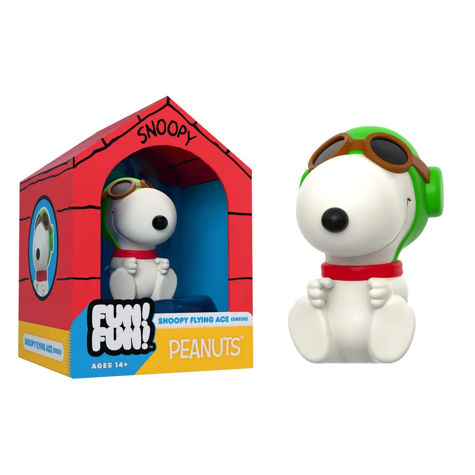 Super7 Peanuts Snoopy figurina palarie verde