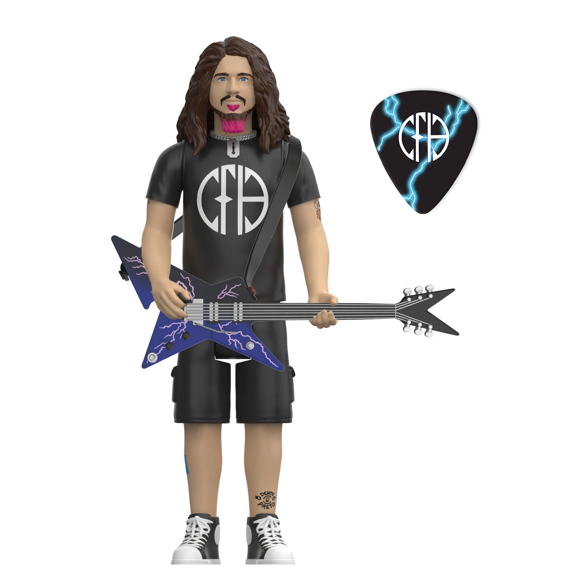 Super7 ReAction Dimebag Darrell Wave 2 set 2 figurine