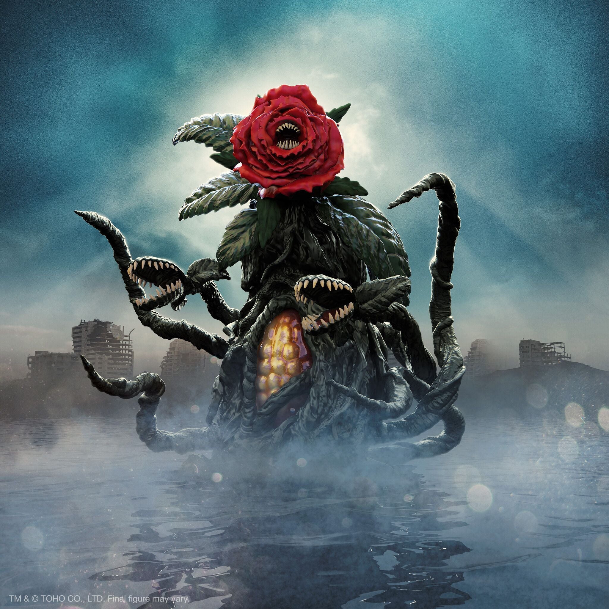 Super7 Ultimates Biollante Rose Form figurina mare
