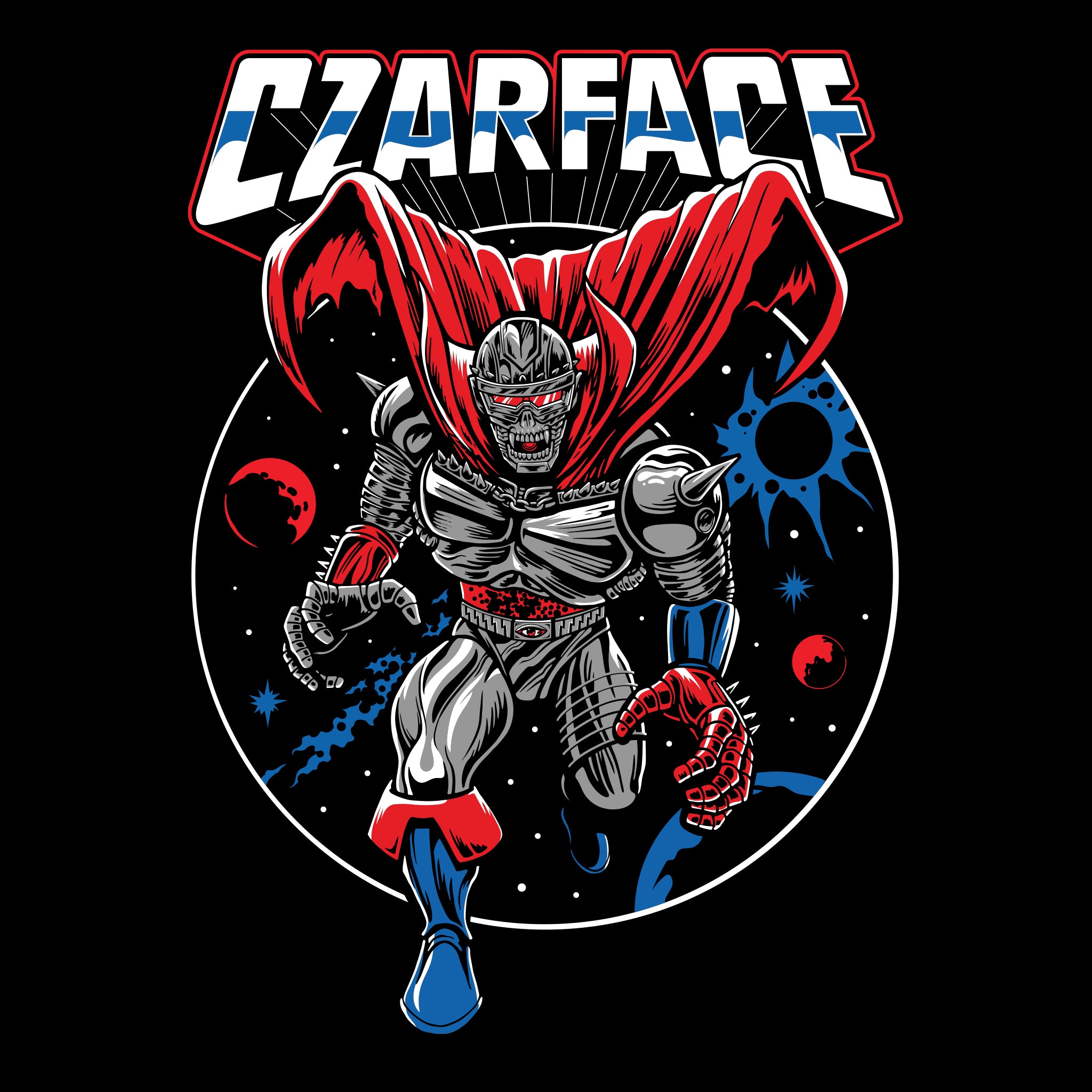 Super7 Czarface NYCC tricou negru bumbac