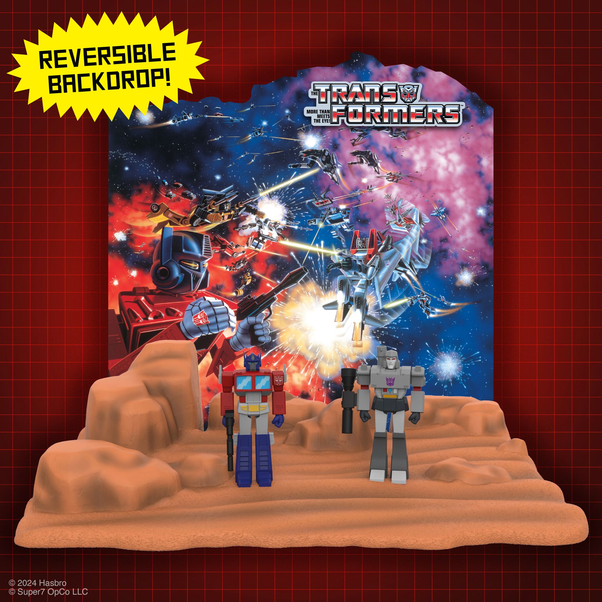 Super7 Transformers ReAction Arca set joacă metalic