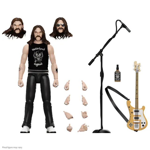 Super7 Motörhead Lemmy ULTIMATES figurină 18 cm anii 80