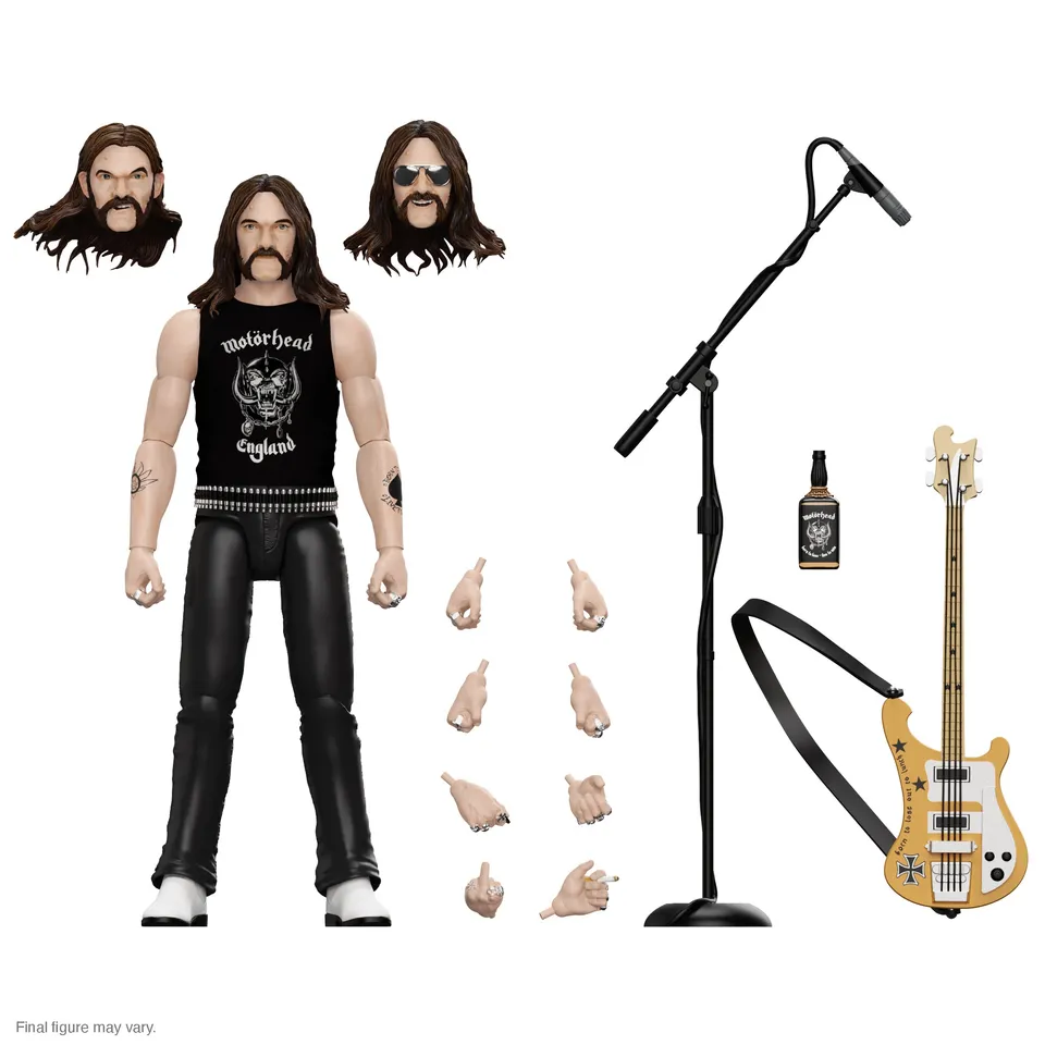 Super7 Motörhead Lemmy ULTIMATES figurină 18 cm anii 80