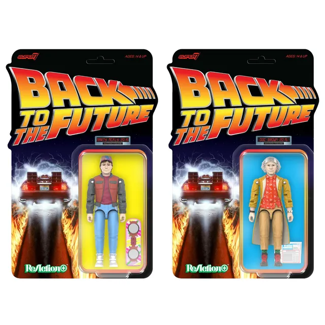 Super7 Back to the Future Marty Doc set 2 figurine 2015
