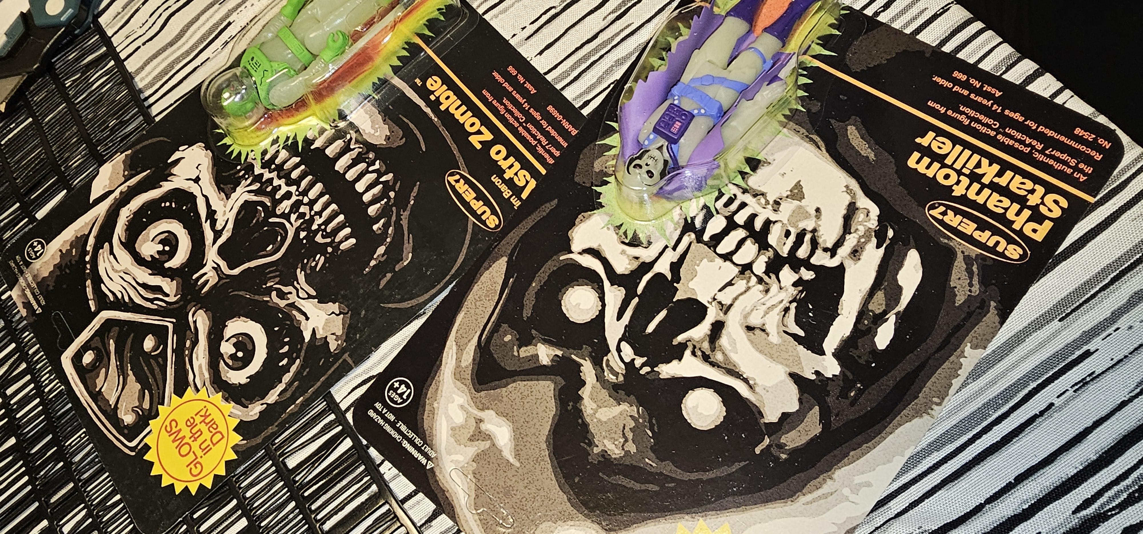 Super7 Astro Zombies ReAction Glow figurină fosforescentă