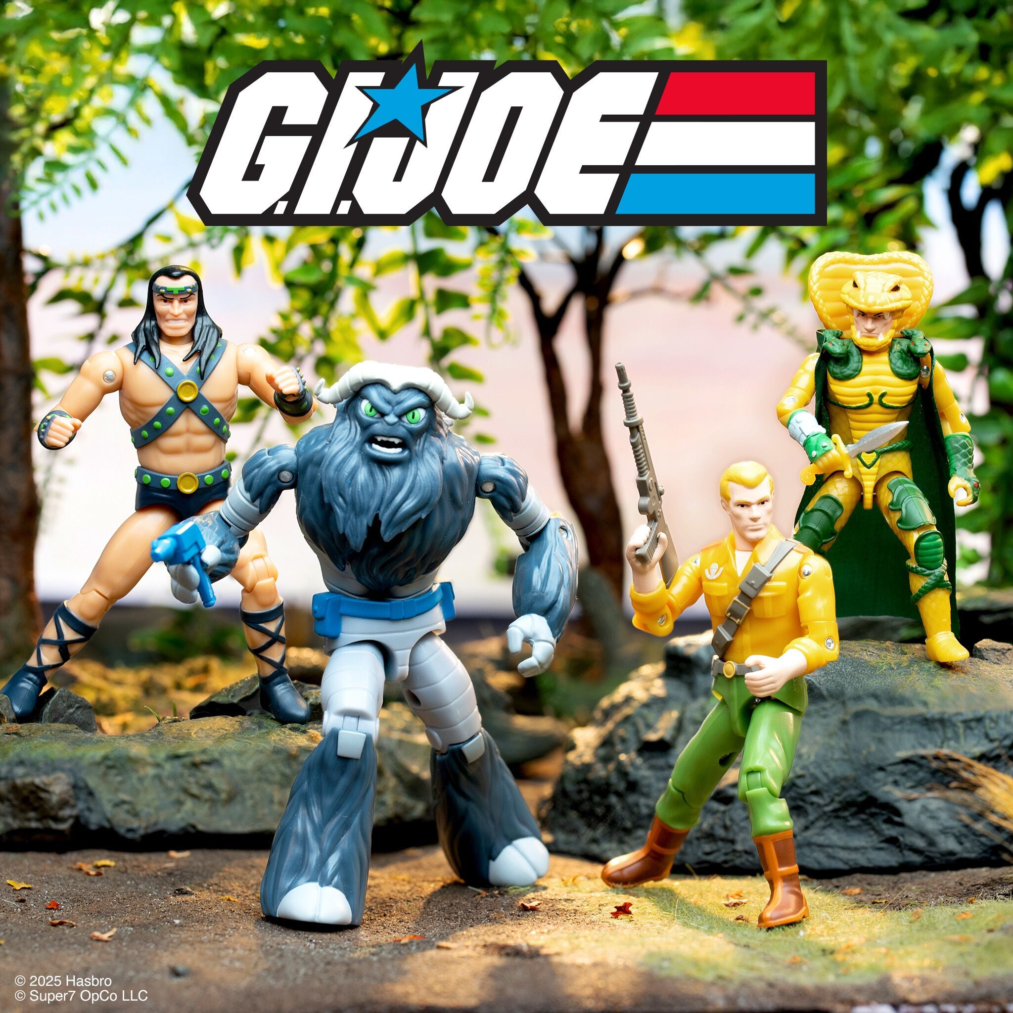 Super7 G.I. Joe ReAction+ Ramar Fatal Fluffy figurine