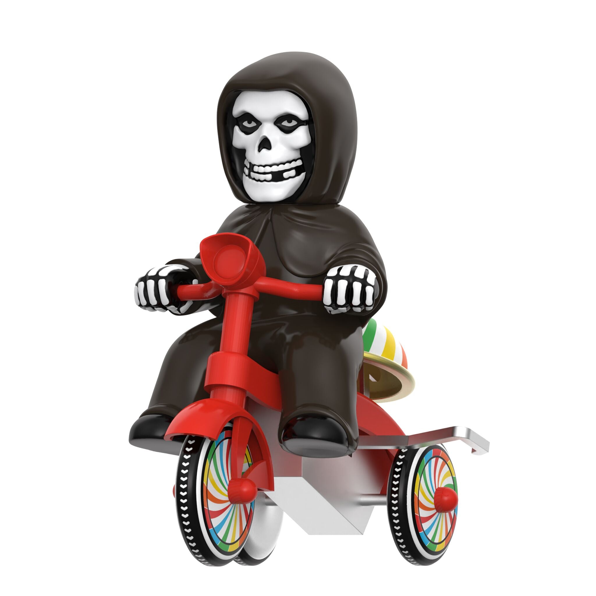 Super7 Super Cycles Fiend tricicleta negru cu trike rosu