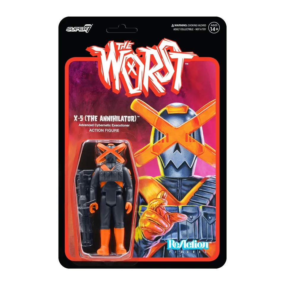 Super7 The Worst X-5 Annihilator figurina robot