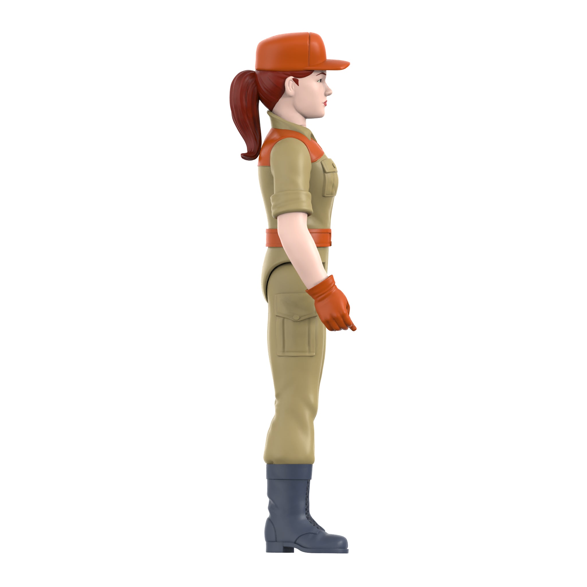 Super7 ReAction G.I. Joe Female Combat Engineer figurină roz